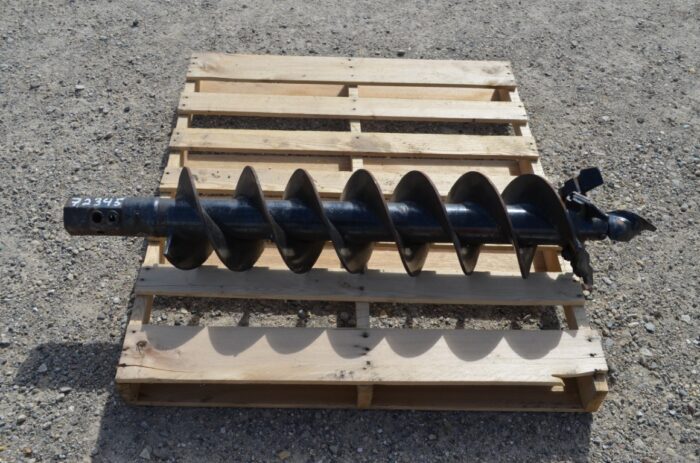 9" post hole auger, hex drive, (A0CD4H200)