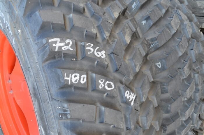 Nokian 2- 480/80R34 tires only, new take offs - Image 8