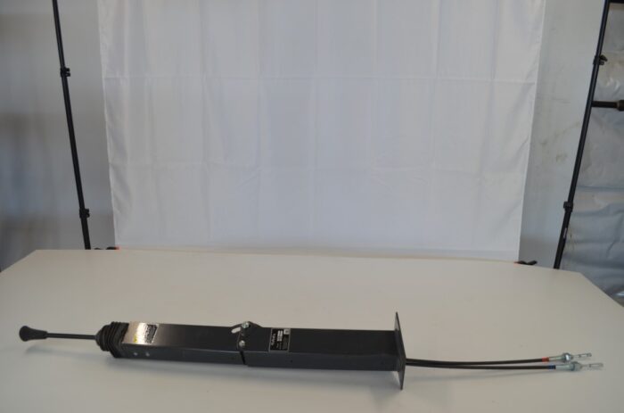 Kubota platform mount joystick complete with cables, part number M1894, fits M105X and M125X