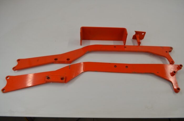 Kubota support frame kit for backhoe installation to fit B1700E, B1700DT, B1700HSD, B1700HSDB, B2100DT, B2100HSD, B2100HSDB, B2400HSE, 2400HSD, B2400HSDB, and B7300HSD, part number B4671A - Image 2