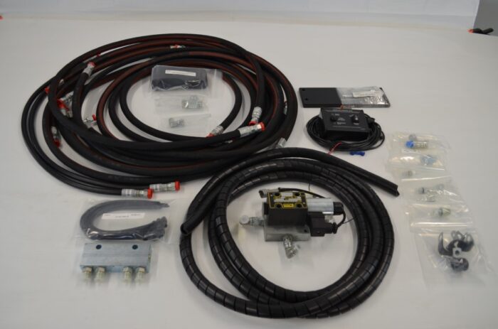 Kubota Electric/hydraulic quick coupler bucket lock kit, to fit KX040, KX121, U35 etc.