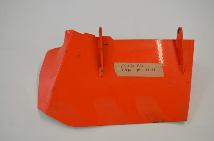 一 Kubota discharge coverto fit RCK60-F36, F3680, used, part numberK568147112