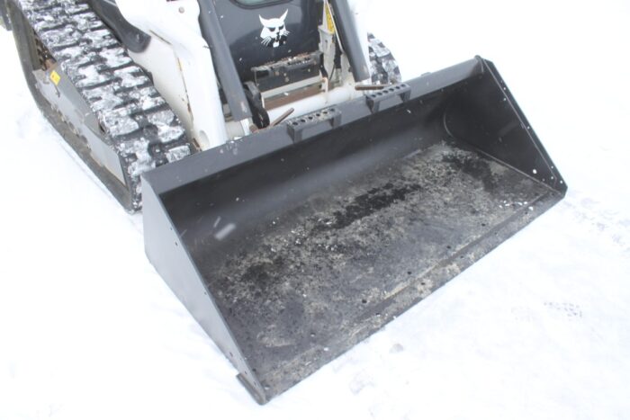 Bobcat T66 track skidsteer, cab, air, 2-speed, hydraulic coupler, 1450 hours - Image 13