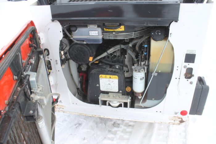 Bobcat T66 track skidsteer, cab, air, 2-speed, hydraulic coupler, 1450 hours - Image 14