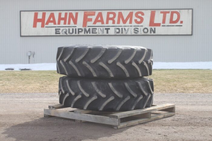 Tanli set of two 420/85R30 agRadial R-1W tires on rims