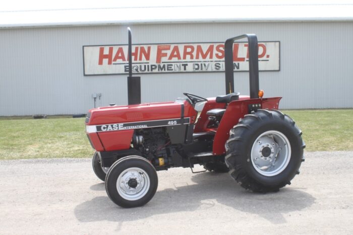 Case/Int 495 2wd tractor, rops, shuttle, 14.9x24