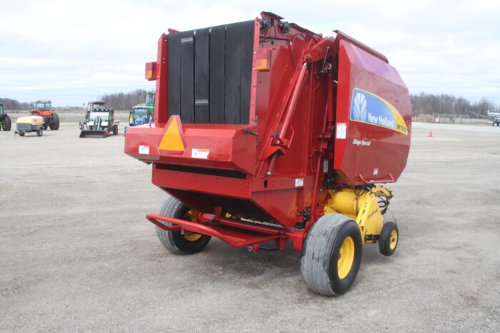 New Holland BR7060 Silage Special round baler, net wrap, mega wide pickup - Image 6