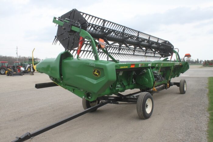 JD RD30F 30' flex draper, dual drive knife, very nice, 2022 model (Header Carrier Wagon is NOT INCLUDED) - Image 6