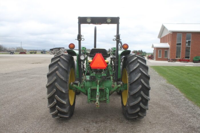 JD 2555 4wd tractor, rops, hi/lo, Alo loader, 2 remotes, 540/1000 pto capable - Image 6