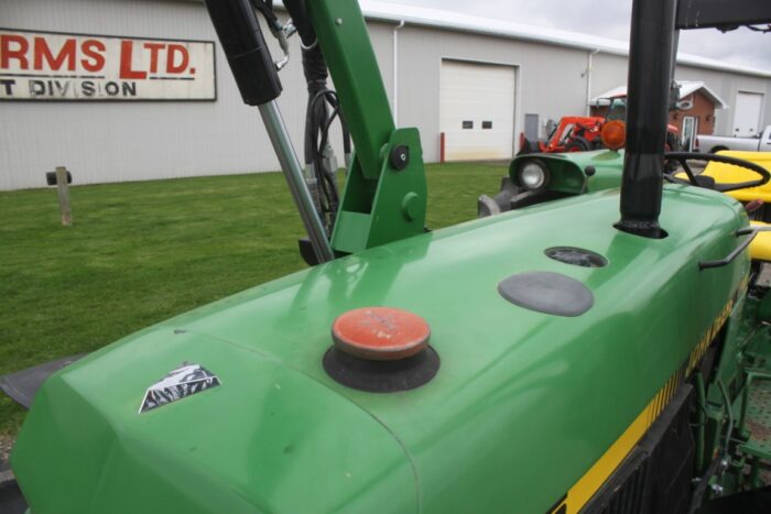 JD 2555 4wd tractor, rops, hi/lo, Alo loader, 2 remotes, 540/1000 pto capable - Image 15