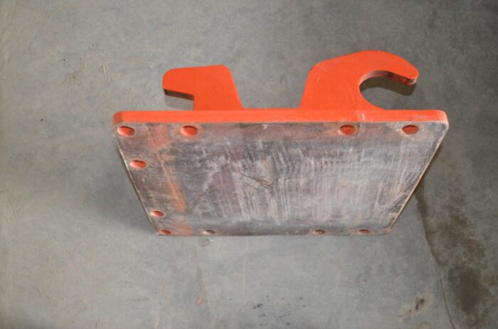 K9931KXBF plate attachment, to fit KX121HB excavator - Image 2