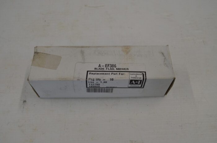 EF386 blade for flail mower to fit Mott 48, 60, 74, 88 mowers, Box of 10 - Image 4