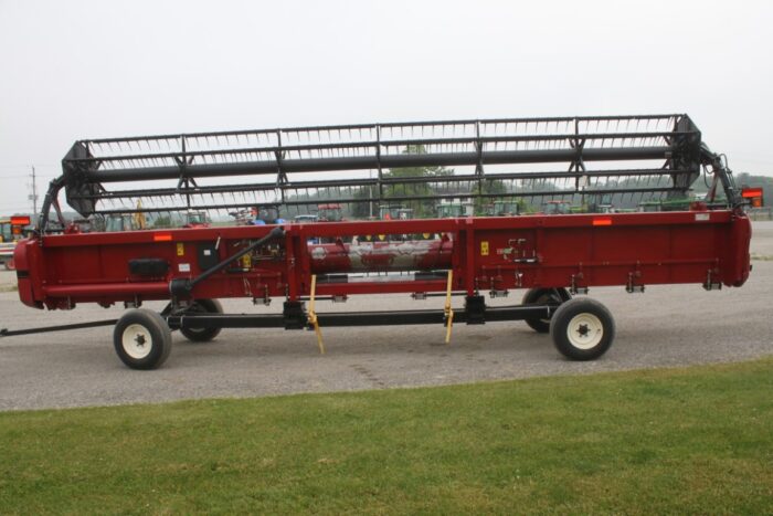 Case/Int 3020 30' flex head, full finger auger, hyd adjust knife, single point, low acres - Image 5