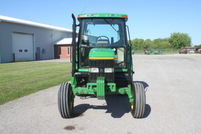 JD 6400 2wd tractor, cab, air 18.4R38, 2 remotes, rack and pinion axle, rebuilt engine - Image 3