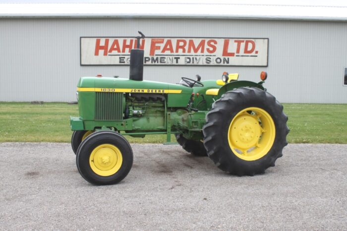 JD 1830 2wd tractor, 16.9x30, very nice one owner tractor