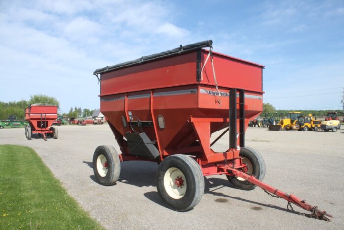 Unverferth 325 gravity wagon, tarp, lights, 12 ton double reach wagon - Image 4