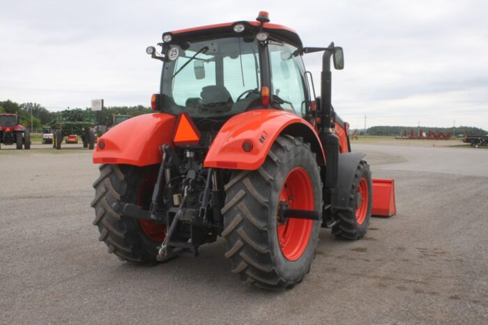 Kubota M7-152D-PS 4wd tractor, delux cab, air, powershift 40K, M67 loader - Image 5