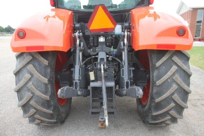 Kubota M7-152D-PS 4wd tractor, delux cab, air, powershift 40K, M67 loader - Image 8