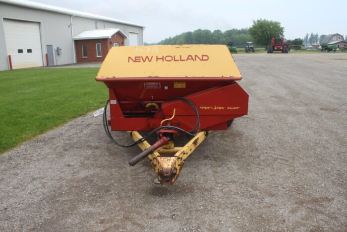 New Holland 514 single beater manure spreader, end gate - Image 3