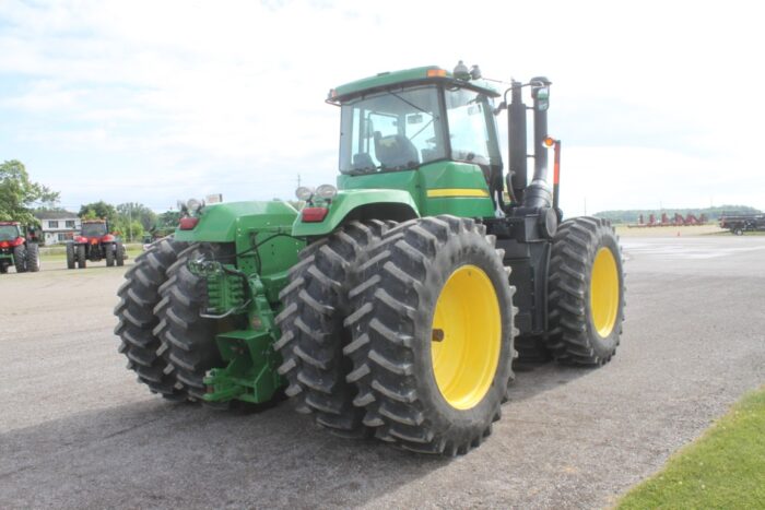 JD 9120 4wd tractor, powershift, PTO, 520/85R42 duals, 4 remotes, clean - Image 5