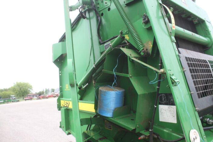 JD 457 silage special round baler, twine, mega wide pickup, 13,140 bales - Image 11
