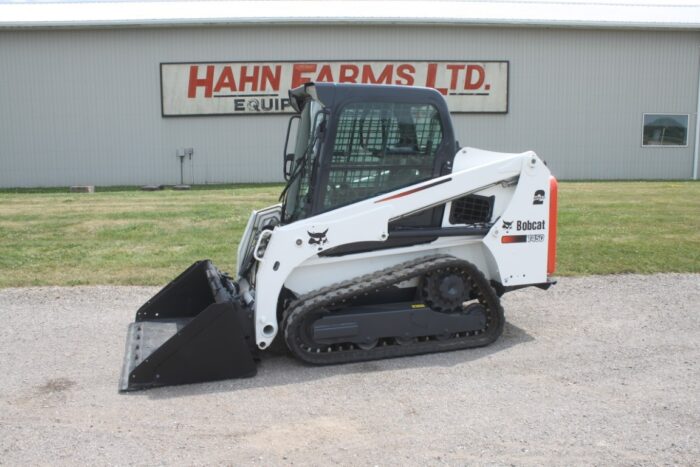 Bobcat T450 track skidsteer, cab, air, 2speed, auxiliary hydraulics hand controls, 2051 hours