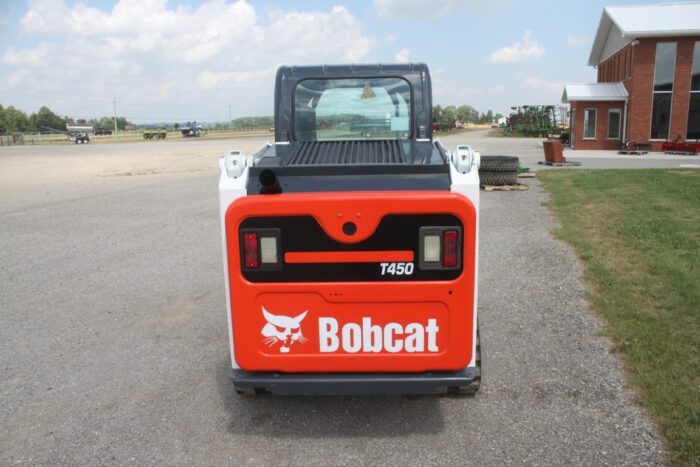 Bobcat T450 track skidsteer, cab, air, 2speed, auxiliary hydraulics hand controls, 2051 hours - Image 6