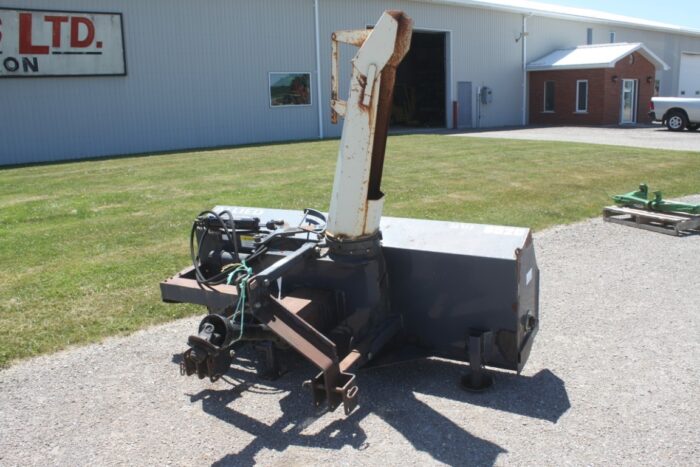 Buhler 8520 85" single auger snowblower, hydraulic turn - Image 2