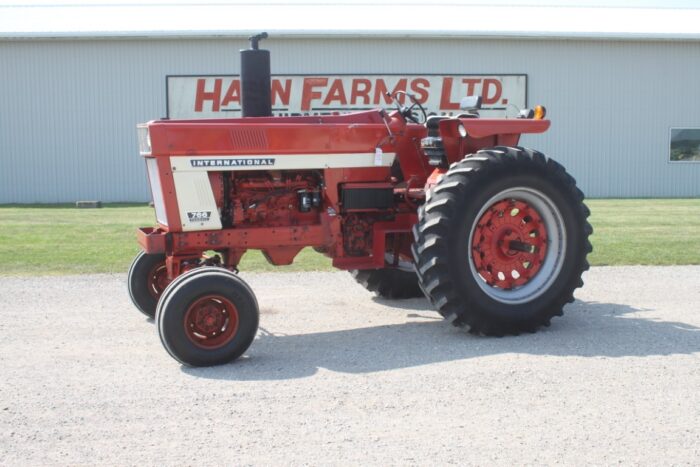 Int 766 2wd tractor, 3pth, dual pto, 18.4R38, 4167 hours