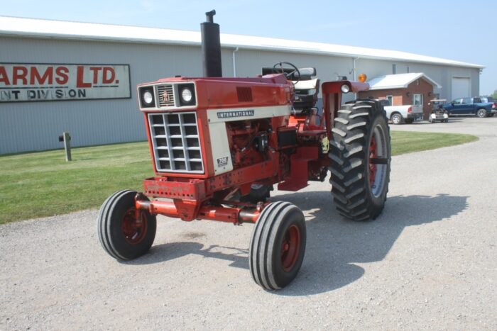 Int 766 2wd tractor, 3pth, dual pto, 18.4R38, 4167 hours - Image 2
