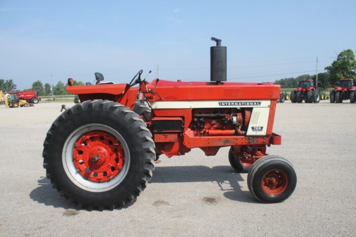Int 766 2wd tractor, 3pth, dual pto, 18.4R38, 4167 hours - Image 5