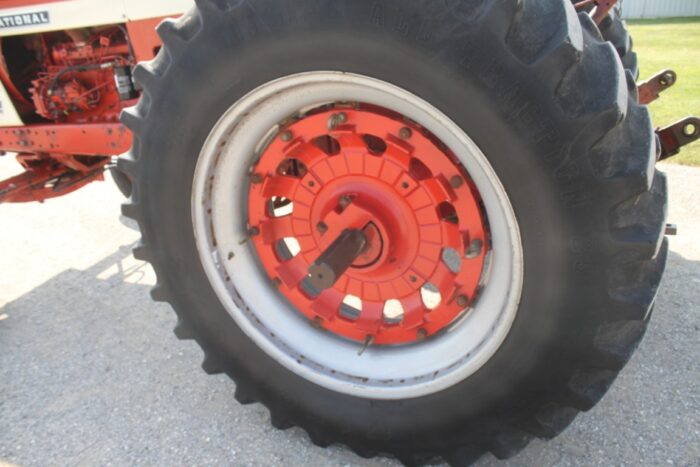 Int 766 2wd tractor, 3pth, dual pto, 18.4R38, 4167 hours - Image 9