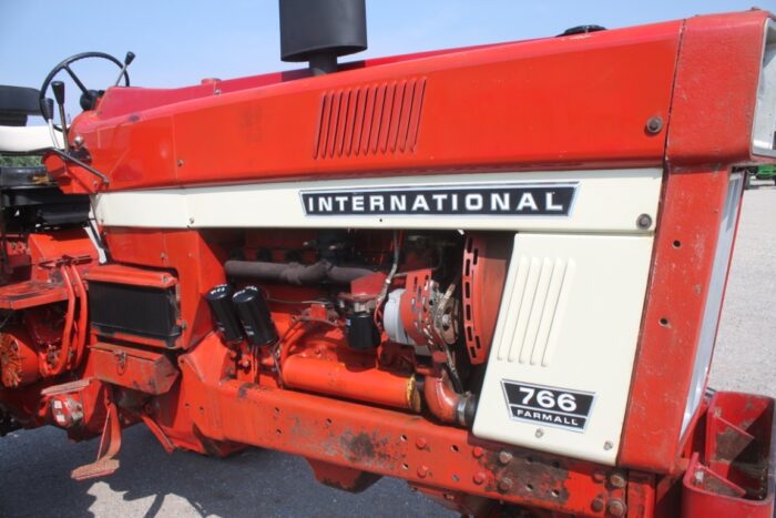 Int 766 2wd tractor, 3pth, dual pto, 18.4R38, 4167 hours - Image 15