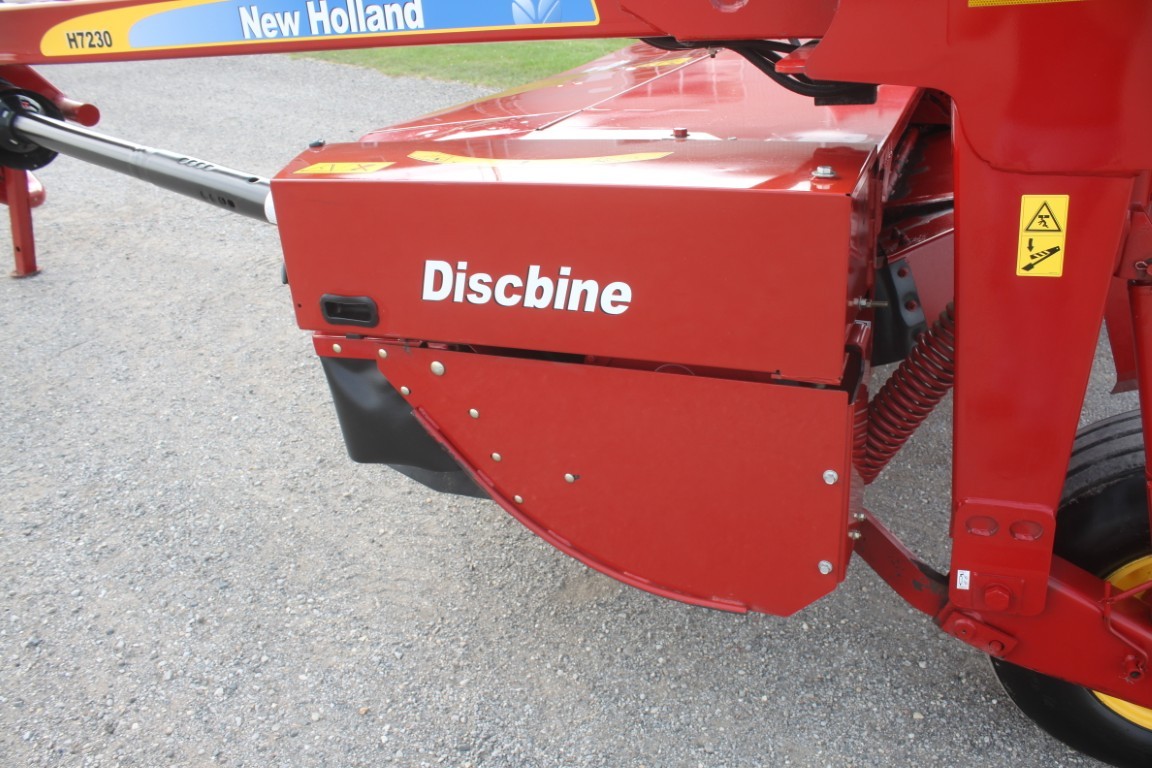 NH H7230 10'4" discbine, 2pth, steel crimping rolls - Image 10