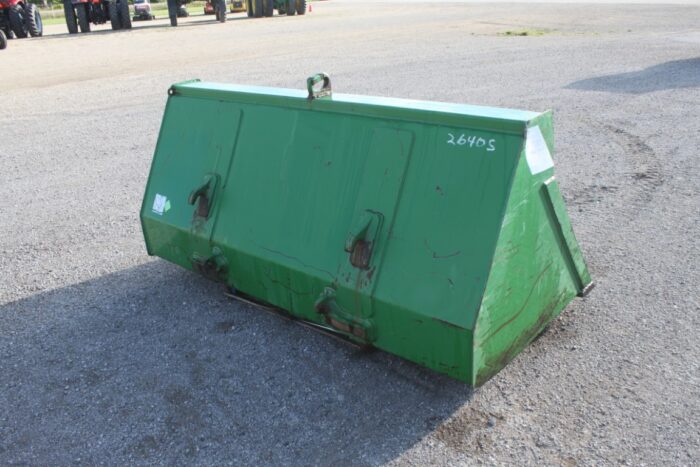 JD BW16006 7' high volume bucket, euro QT - Image 2