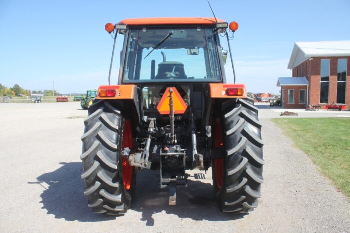 Kubota M120DTC 4wd, cab, air, M960 SL loader, 3690 hours - Image 7