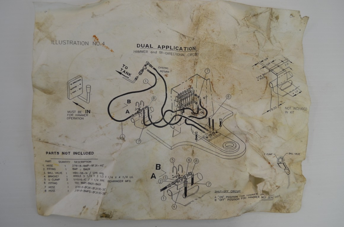 一 BTB401 auxilary hydraulic kit - Image 9