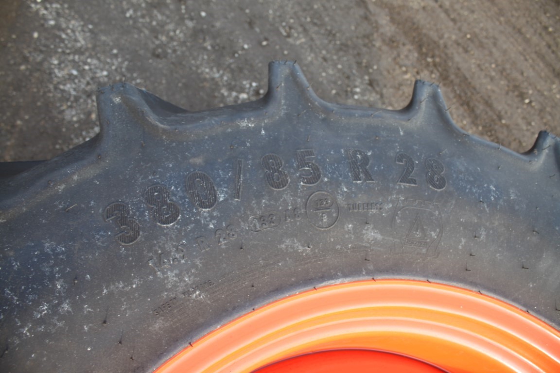 NEW Kubota M7 tires and wheel assemblies. (Set of 4) - Image 5