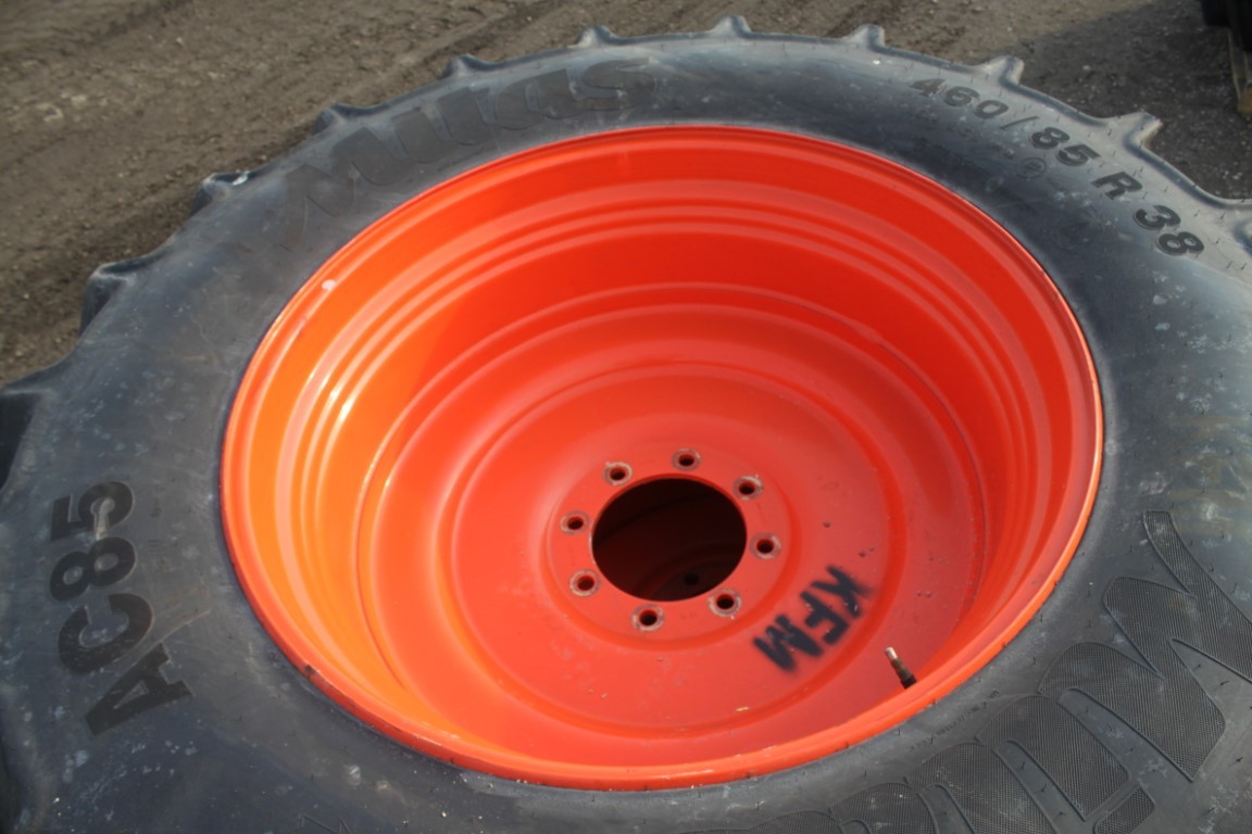 NEW Kubota M7 tires and wheel assemblies. (Set of 4) - Image 8