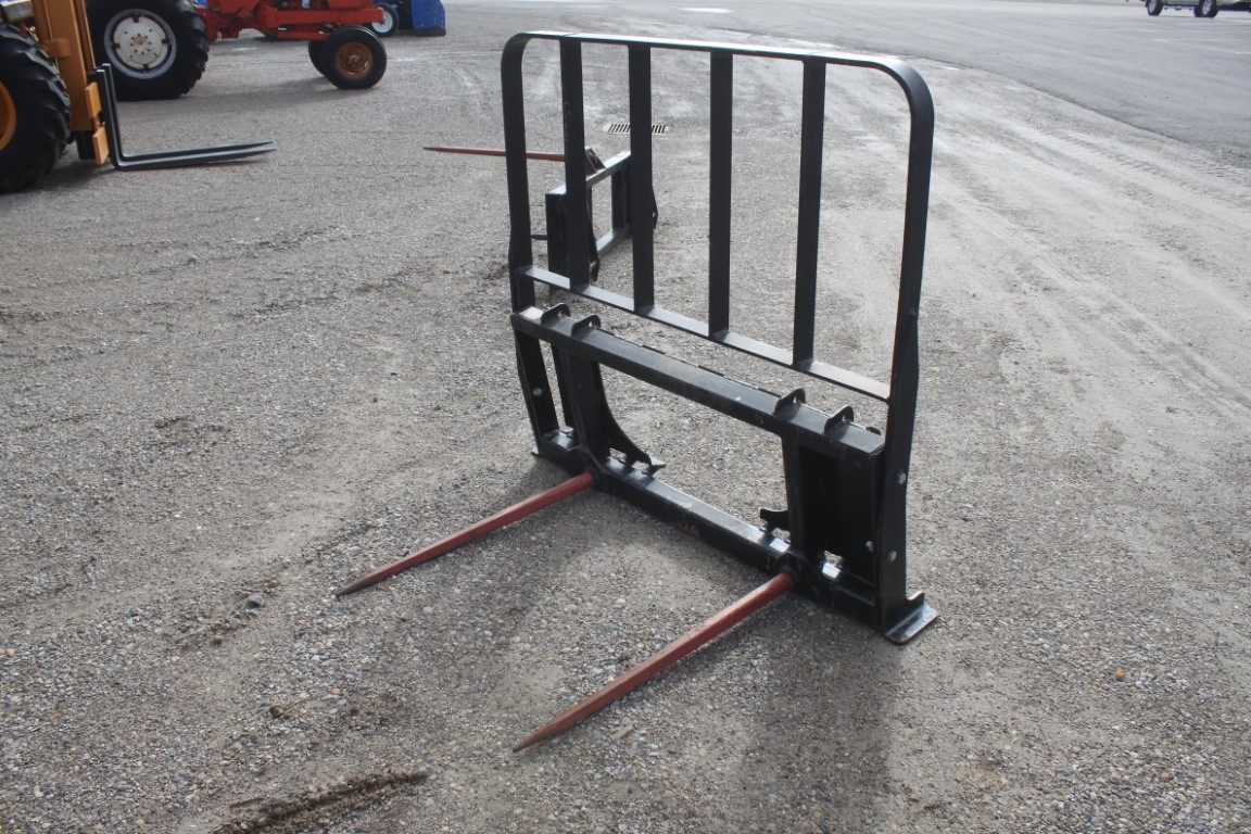 HLA double prong bale spaer with high back, skidsteer attach - Image 4
