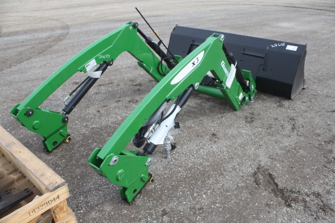 Alo New X3 (NSL) green loader, Euro QT, 83" bucket - Image 5