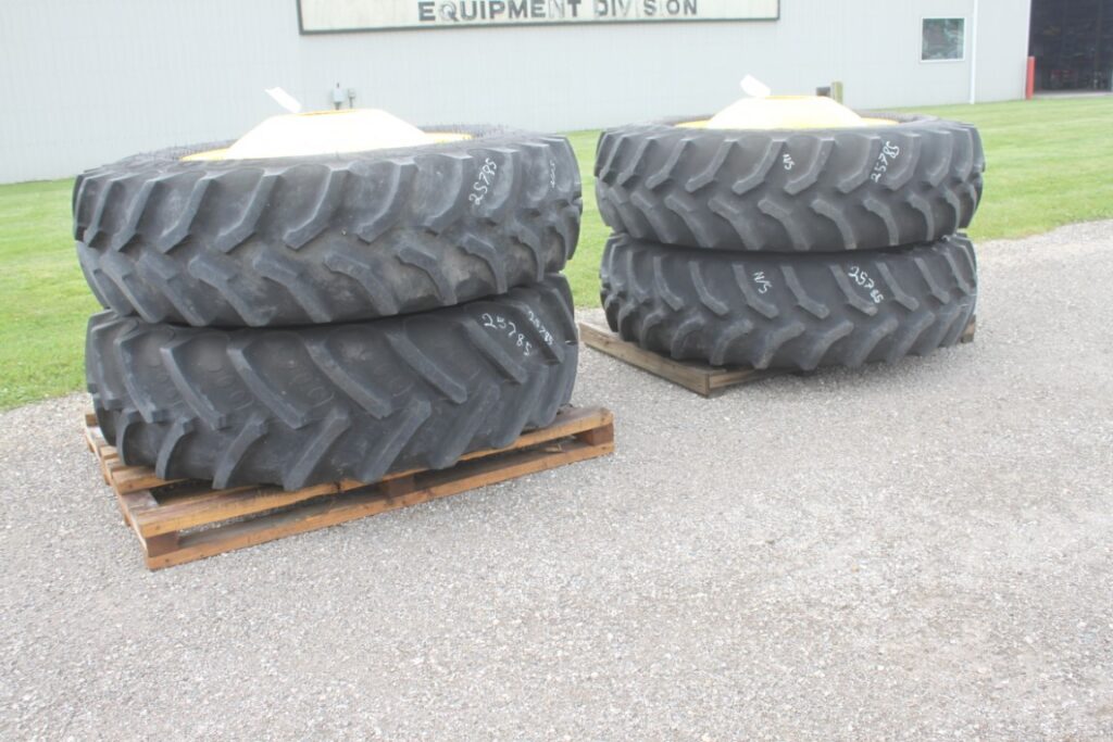 Combine Rear Duals GoodYear set of 4 520/85R42 combine duals – Hahn Farms Ltd.