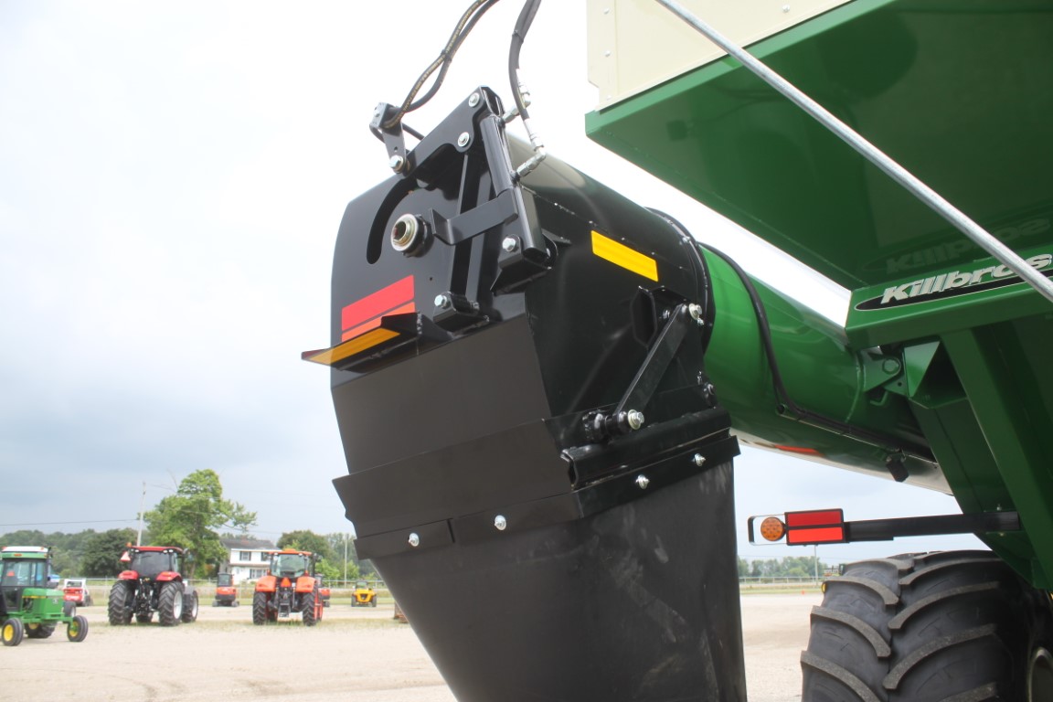 Kilbros 1035 grain cart, tarp, hyd. Deflector, scales, 410 Digistar display - Image 9