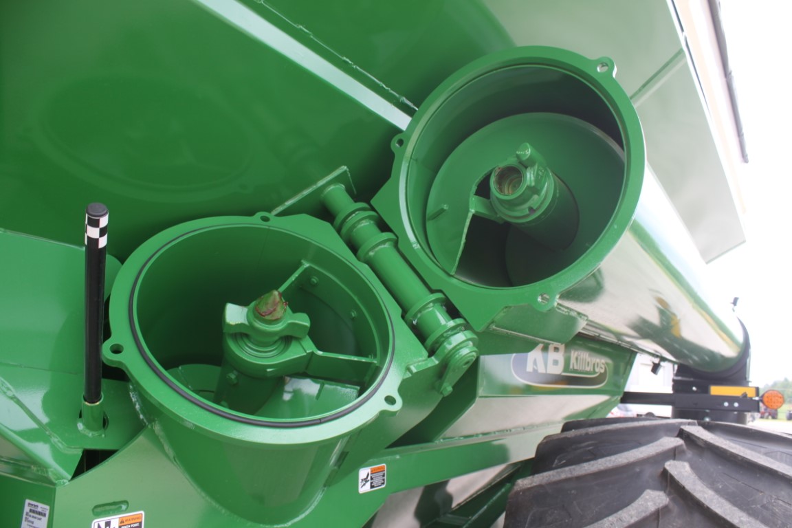 Kilbros 1035 grain cart, tarp, hyd. Deflector, scales, 410 Digistar display - Image 13