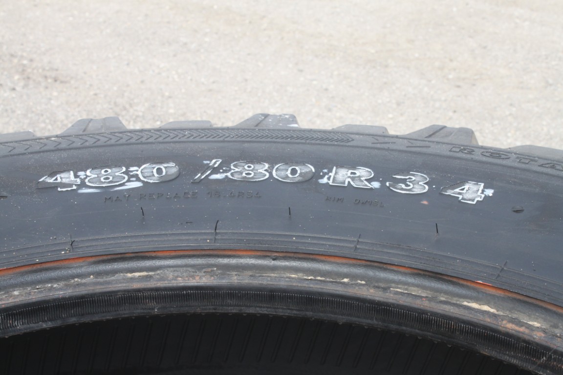 Nokian pair of 480/80R34 tires - Image 5