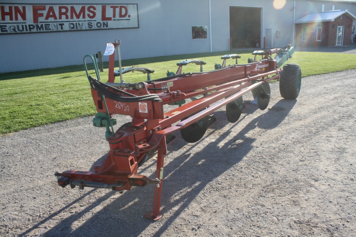 Kverneland BB115 4 furrow plow, vari-width, auto rest, semi mount - Image 2