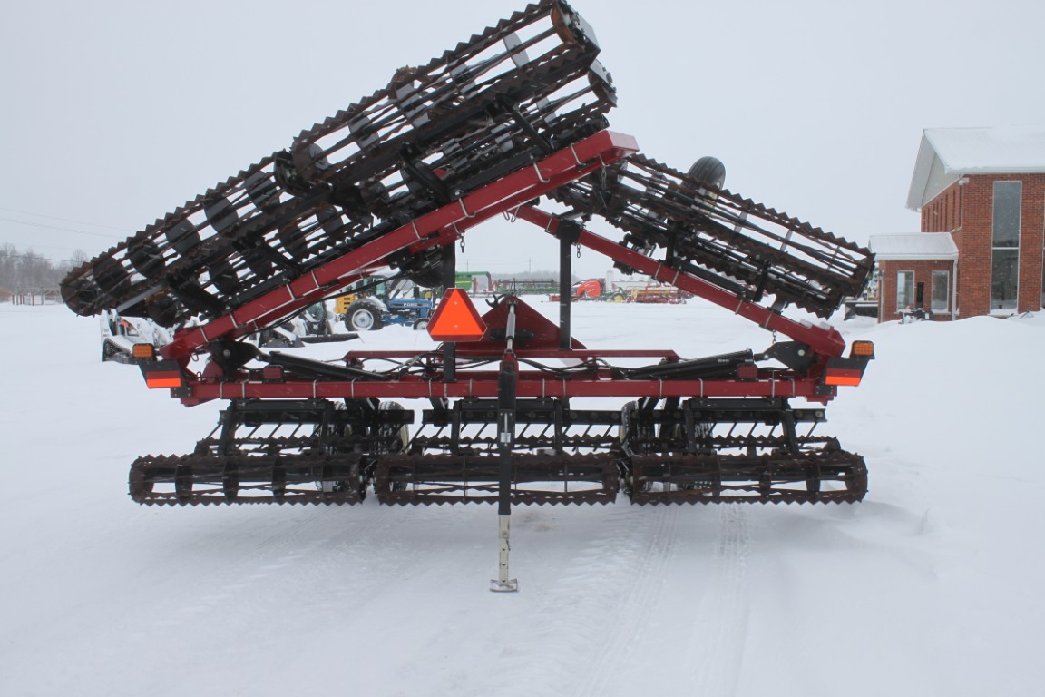 J& M TF215 38' crumbler, double rolling basket, buster bar - Image 5