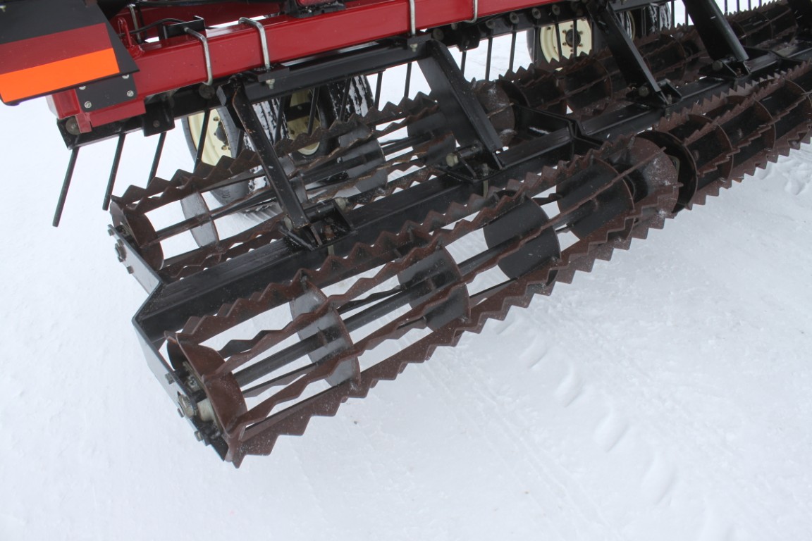 J& M TF215 38' crumbler, double rolling basket, buster bar - Image 7