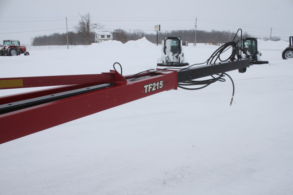 J& M TF215 38' crumbler, double rolling basket, buster bar - Image 14