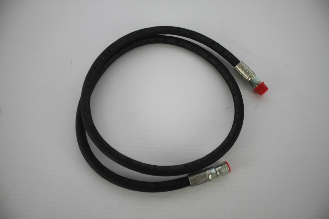 一 Kubota V4297 hydraulic hose extension for power angled blade, part number V4207 - Image 3